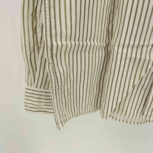 エディーバウアー Eddie Bauer ストライプ プリント ネル L/S ボタンダウン シャツ メンズ import:L