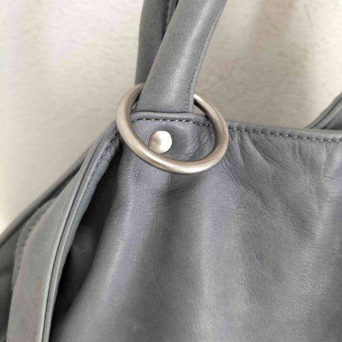 ON O FF by TTAGGG 2WAY レザーショルダーバッグ import メンズ