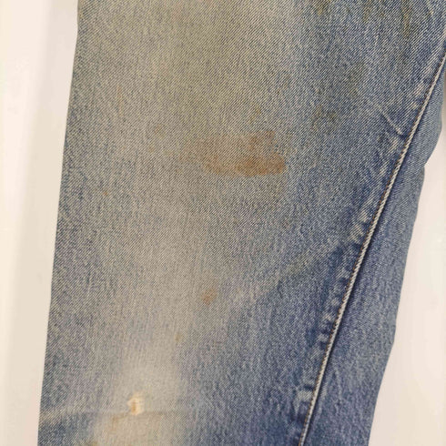 リーバイス Levis 80S 524刻印 501 クロカン 赤耳 RED LINE ハチマル 縮絨率10% ボタンフライ デニムパンツ メンズ W32 L36