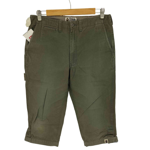 アベイシングエイプ A BATHING APE 90-00S 金タグ old クロップド チノ パンツ メンズ JPN:M