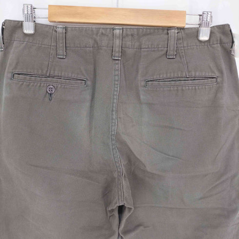 アベイシングエイプ A BATHING APE 90-00S 金タグ old クロップド チノ パンツ メンズ JPN:M