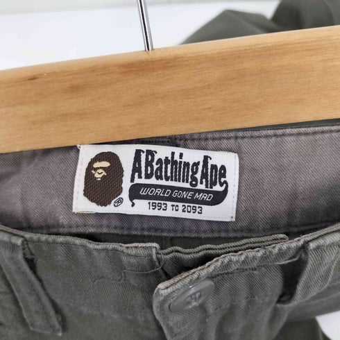 アベイシングエイプ A BATHING APE 90-00S 金タグ old クロップド チノ パンツ メンズ JPN:M