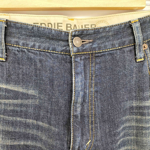 エディーバウアー Eddie Bauer STRAIGHT FIT ストレート デニム パンツ メンズ 36 X 32