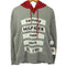 トミーヒルフィガー TOMMY HILFIGER ロゴパッチワーク バイカラー プルオーバーパーカー メンズ import:L