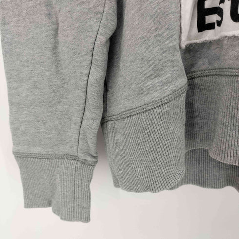 トミーヒルフィガー TOMMY HILFIGER ロゴパッチワーク バイカラー プルオーバーパーカー メンズ import:L