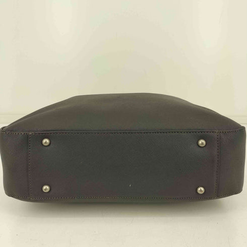 ポールスミス Paul Smith ロゴプレート ジップポケット レザー トートバック メンズ