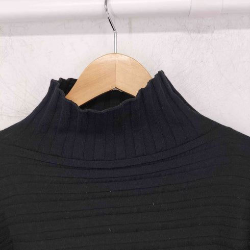 イッセイミヤケ ISSEY MIYAKE カシミヤ コットン ニット ワンピース プリーツ レディース 2
