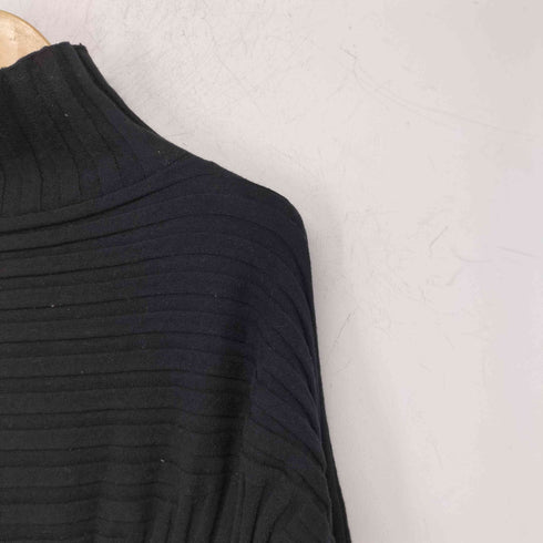 イッセイミヤケ ISSEY MIYAKE カシミヤ コットン ニット ワンピース プリーツ レディース 2