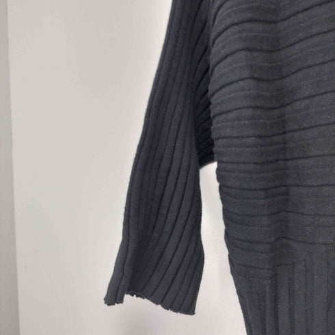 イッセイミヤケ ISSEY MIYAKE カシミヤ コットン ニット ワンピース プリーツ レディース 2