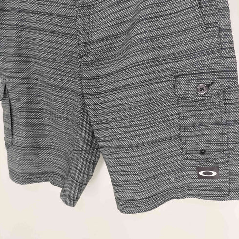 オークリー OAKLEY 16SS 総柄 ショート ナイロン カーゴパンツ メンズ 30