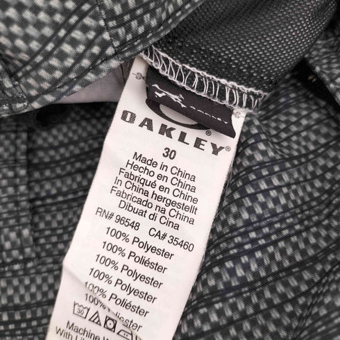 オークリー OAKLEY 16SS 総柄 ショート ナイロン カーゴパンツ メンズ 30