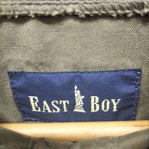 イーストボーイ EAST BOY Y2k ファー フーデッド モッズコート ミリタリージャケット レディース JPN:9号