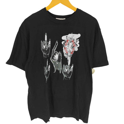 ACID SICK グラフィック プリント S/S クルーネック Tシャツ メンズ import:XL