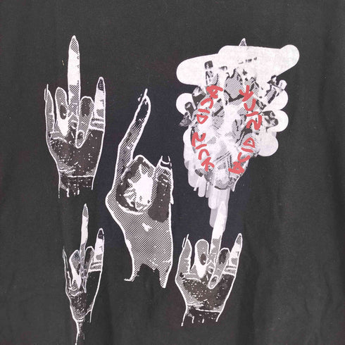 ACID SICK グラフィック プリント S/S クルーネック Tシャツ メンズ import:XL