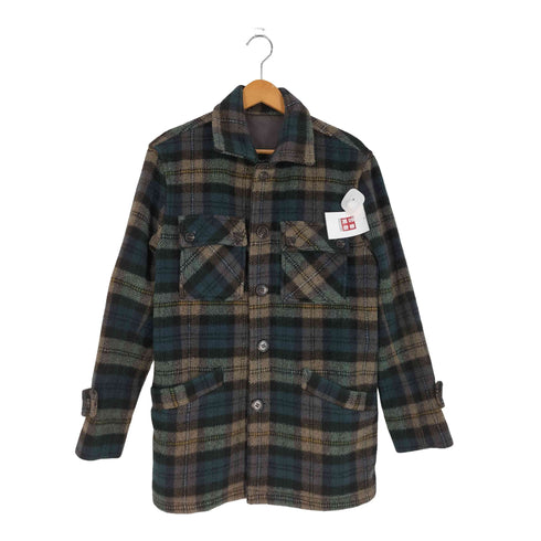 ヴァン VAN VANSPORTS チェック CPO シャツジャケット メンズ JPN:L