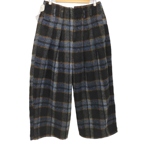 APHLOTUS ウール混チェックワイドバギーパンツ メンズ JPN:L