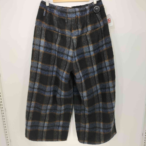 APHLOTUS ウール混チェックワイドバギーパンツ メンズ JPN:L