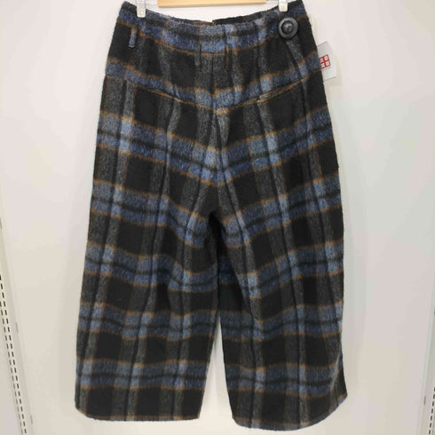 APHLOTUS ウール混チェックワイドバギーパンツ メンズ JPN:L