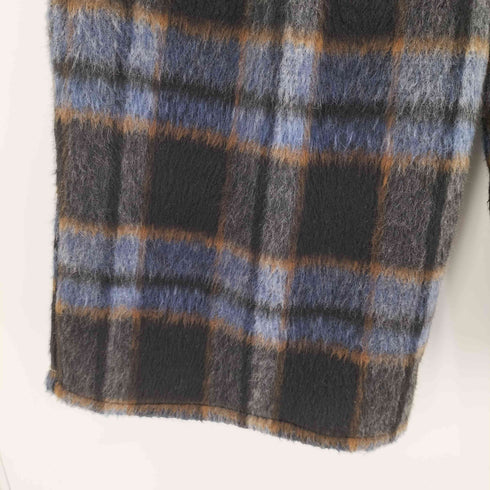 APHLOTUS ウール混チェックワイドバギーパンツ メンズ JPN:L