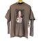 アクネストゥディオズ ACNE STUDIOS L/S レイヤードプリントTシャツ レディース XXS
