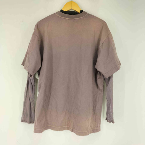 アクネストゥディオズ ACNE STUDIOS L/S レイヤードプリントTシャツ レディース XXS