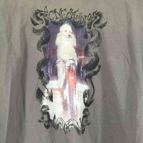 アクネストゥディオズ ACNE STUDIOS L/S レイヤードプリントTシャツ レディース XXS