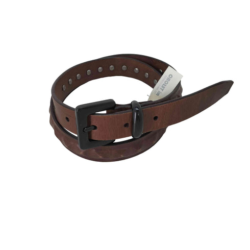 mi TESORO スタッズレザーベルト メンズ