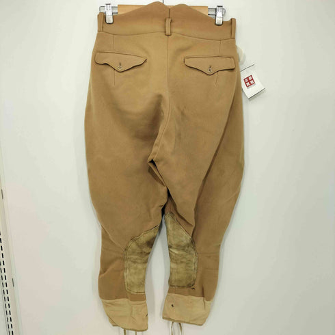 ウール レザーパッチ ジョッパーズパンツ メンズ