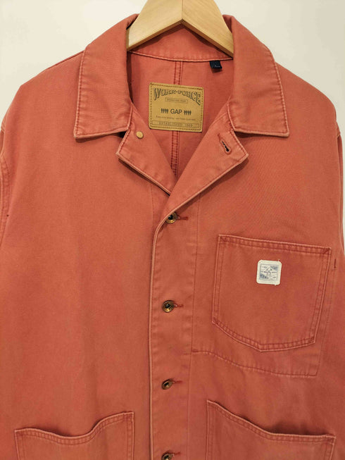 ギャップ Gap OLD オープンカラーメタルボタンワークジャケット メンズ import:L