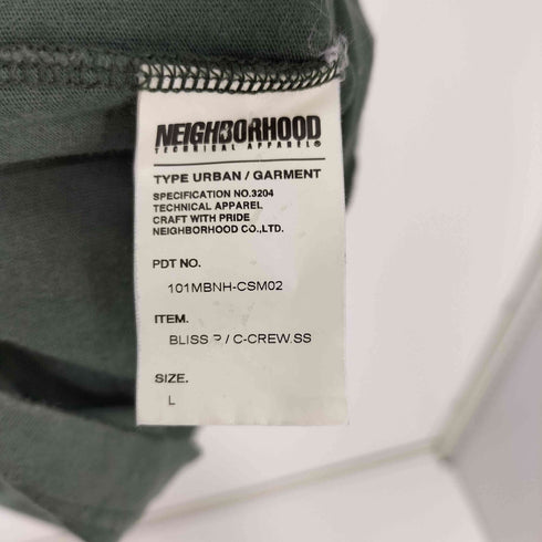 ネイバーフッド NEIGHBORHOOD BLISS/C-CREW.SS ブリス ショートスリーブ Tシャツ メンズ JPN:L