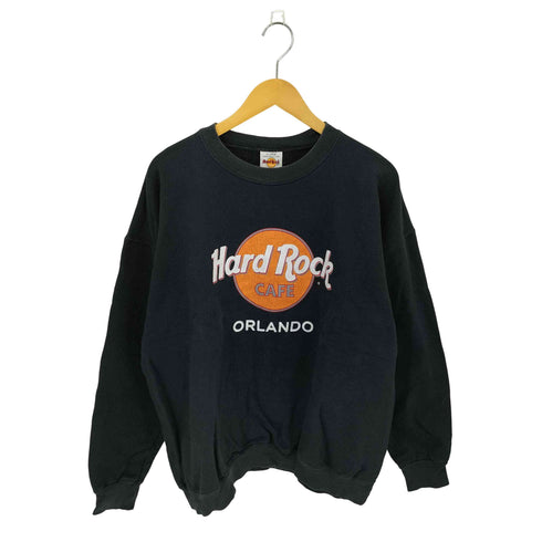 ハードロックカフェ Hard Rock Cafe 90s USA製 ロゴプリント スウェットトレーナー メンズ XL