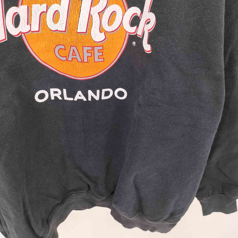 ハードロックカフェ Hard Rock Cafe 90s USA製 ロゴプリント スウェットトレーナー メンズ XL