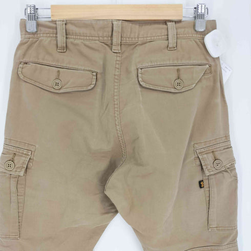 アルファインダストリーズ ALPHA INDUSTRIES ジップフライ カーゴパンツ メンズ JPN:S