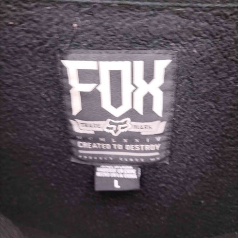 フォックスレーシング FOX RACING グラフィック プリント ジップアップ パーカー メンズ import:L