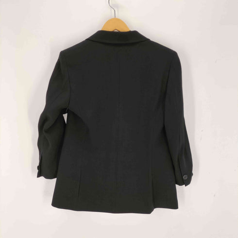 マックスマーラ MAX MARA トリアセ混紡 テーラードジャケット レディース 40