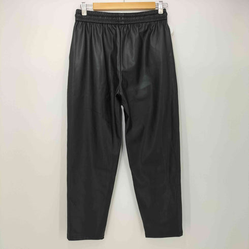 ザラ ZARA レザー調 ジョガーパンツ レディース S