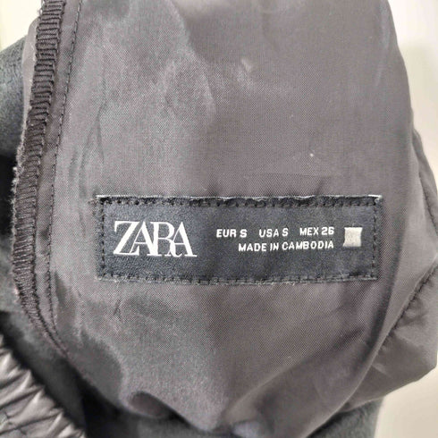 ザラ ZARA レザー調 ジョガーパンツ レディース S