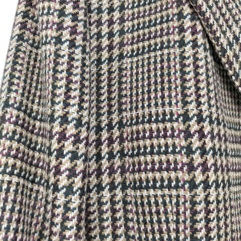 ジャンフランコフェレ GIANFRANCO FERRE イタリア製 ガンクラブチェック テーラードジャケット メンズ EUR:52