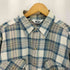 ウールリッチ WOOLRICH 80-90s USA製 三角 白タグ フラップポケット カットオフ チェック長袖シャツ メンズ XL