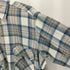 ウールリッチ WOOLRICH 80-90s USA製 三角 白タグ フラップポケット カットオフ チェック長袖シャツ メンズ XL