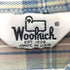 ウールリッチ WOOLRICH 80-90s USA製 三角 白タグ フラップポケット カットオフ チェック長袖シャツ メンズ XL