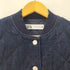 ザラ ZARA デニムキルティングジャケット レディース import:S
