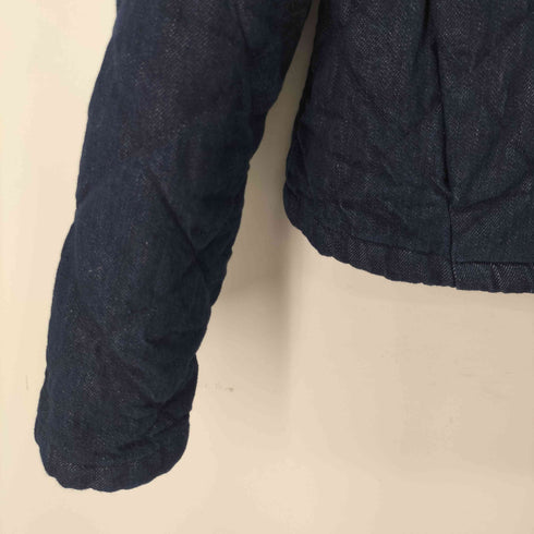 ザラ ZARA デニムキルティングジャケット レディース import:S