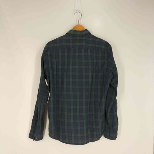 セオリー theory PREMIUM ブラックウォッチ レギュラーカラーシャツ メンズ 40