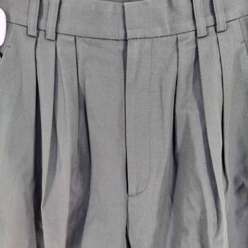 ロクビューティーアンドユースユナイテッドアローズ 6 BEAUTY & YOUTH UNITED ARROWS 25AW タックパンツ オリーブ レディース JPN:36