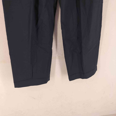ロクビューティーアンドユースユナイテッドアローズ 6 BEAUTY & YOUTH UNITED ARROWS 25AW タック パンツ ネイビー レディース JPN:36