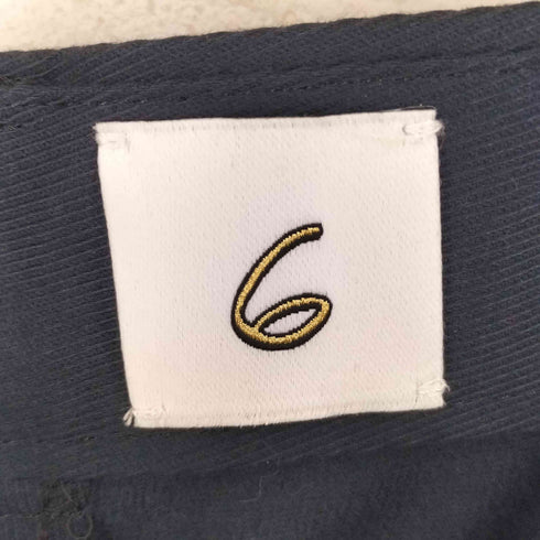 ロクビューティーアンドユースユナイテッドアローズ 6 BEAUTY & YOUTH UNITED ARROWS 25AW タック パンツ ネイビー レディース JPN:36