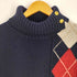 ブルーレーベルクレストブリッジ BLUE LABEL CRESTBRIDGE アーガイル タートルネックニット レディース JPN:38 38
