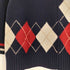 ブルーレーベルクレストブリッジ BLUE LABEL CRESTBRIDGE アーガイル タートルネックニット レディース JPN:38 38