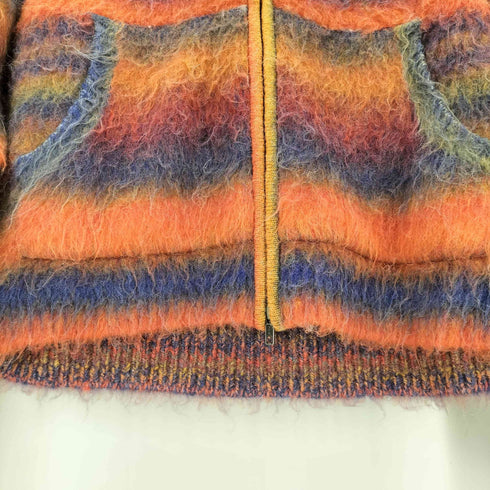WOKE EDGE Gradation Mohair Zip Knit メンズ JPN:M